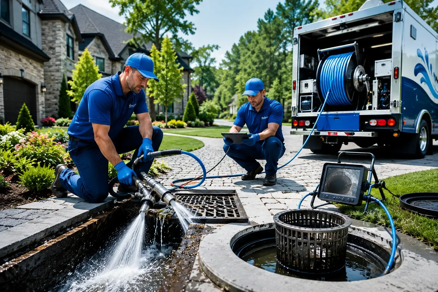 Local outdoor drain cleaning professionals in Cherry Fork, OH